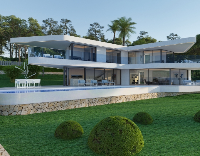 Villa de lujo con SPA privado con vistas al mar