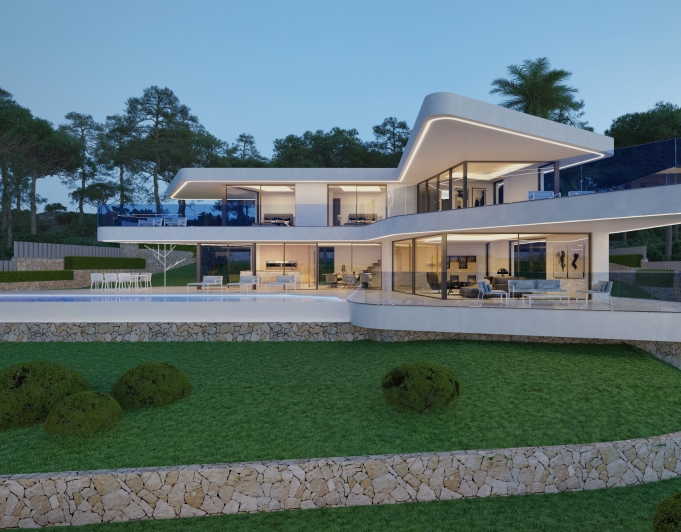Villa de lujo con SPA privado con vistas al mar