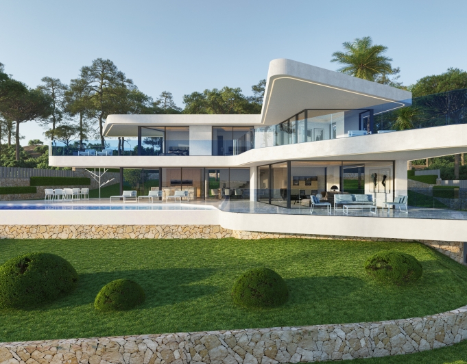 Villa de lujo con SPA privado con vistas al mar