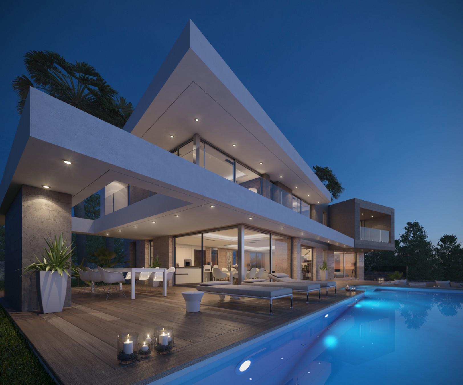 Vida de lujo en una exquisita villa en Jávea con vistas panorámicas y características de alta gama