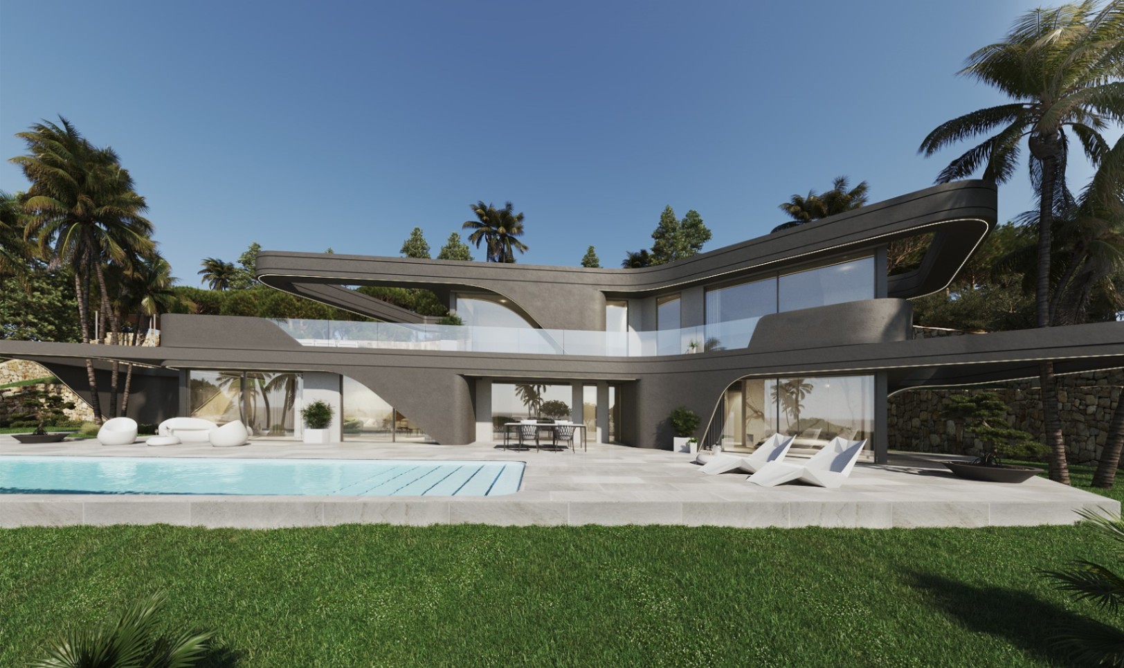 Villa moderna de diseño vanguardista en Javea