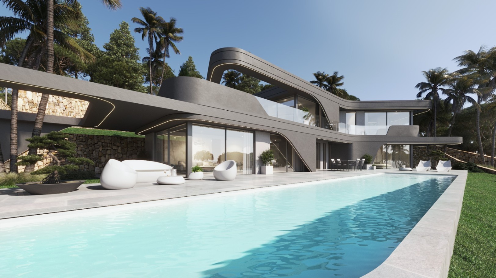Villa moderna de diseño vanguardista en Javea