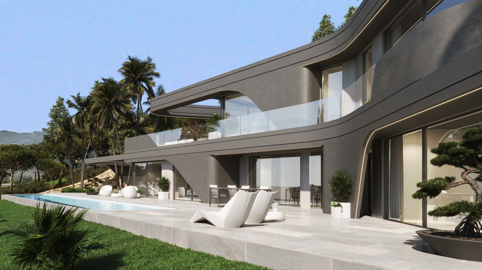 Villa moderna de diseño vanguardista en Javea