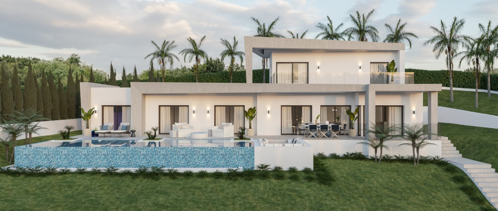 Moderno chalet de 4 dormitorios en venta en Jávea - con licencia
