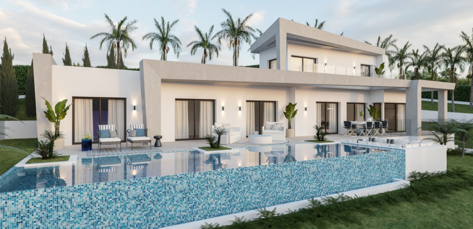 Moderno chalet de 4 dormitorios en venta en Jávea - con licencia