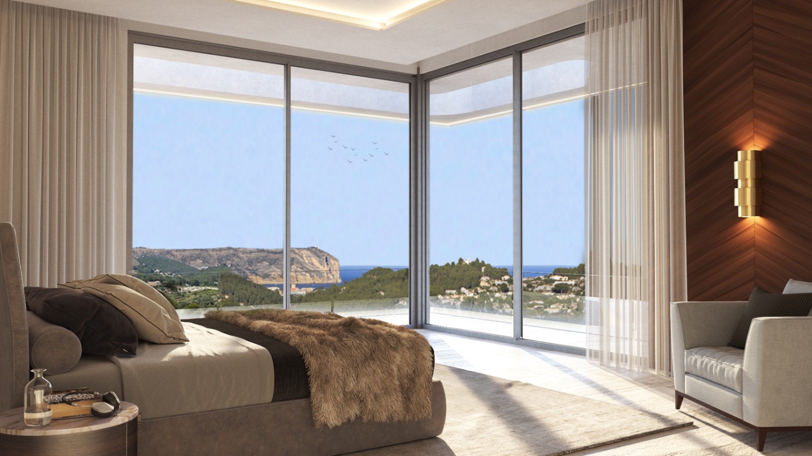 Villa contemporánea de lujo de cuatro dormitorios y cuatro baños