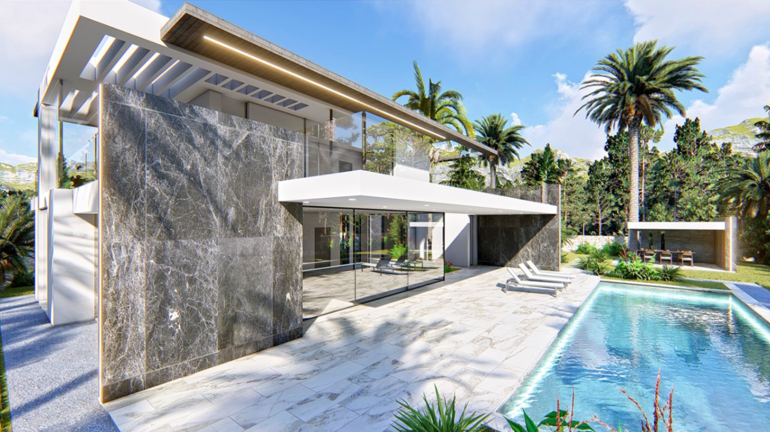 Lujosa y moderna villa de 5 dormitorios en la exclusiva Jávea: ¡la vida en la Costa Blanca en su máxima expresión!