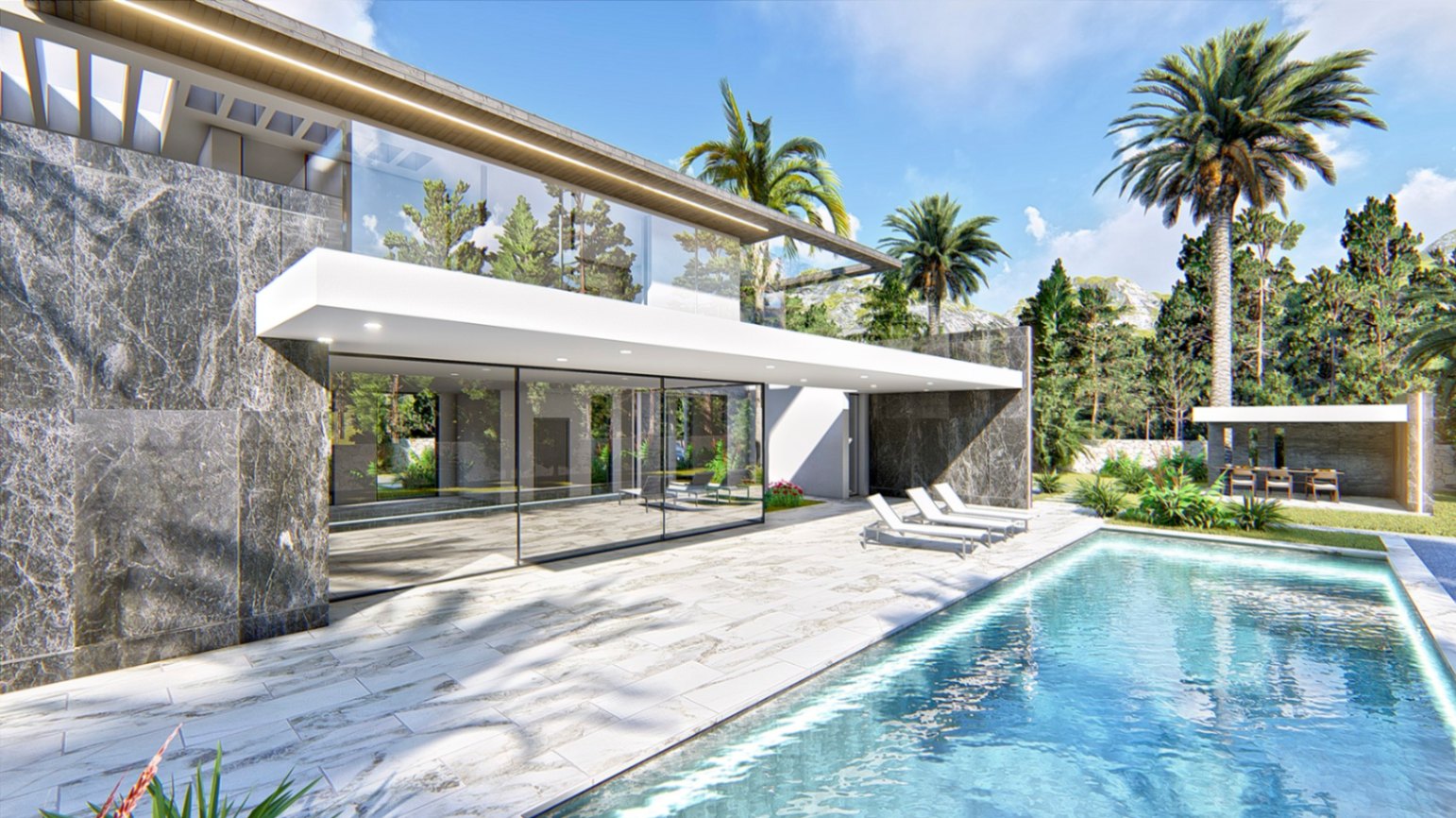Lujosa y moderna villa de 5 dormitorios en la exclusiva Jávea: ¡la vida en la Costa Blanca en su máxima expresión!
