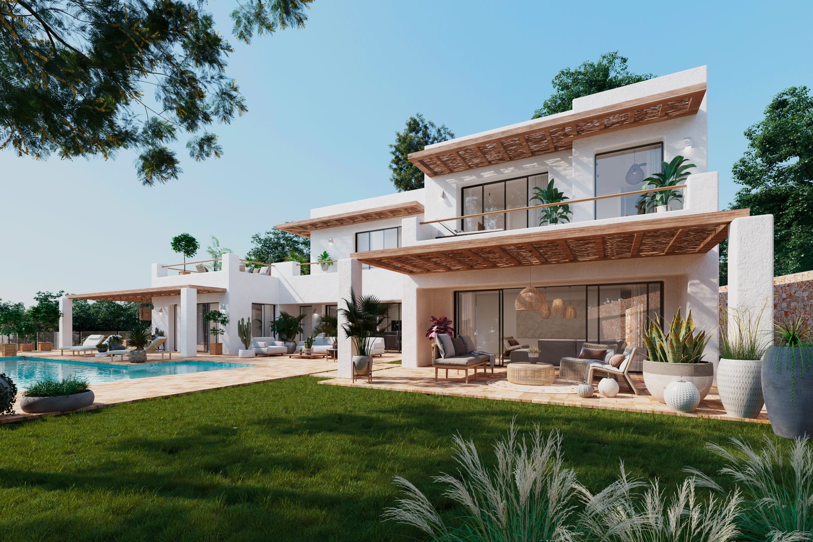 Luxury Living Unveiled: Opulenta villa mediterránea con vistas espectaculares