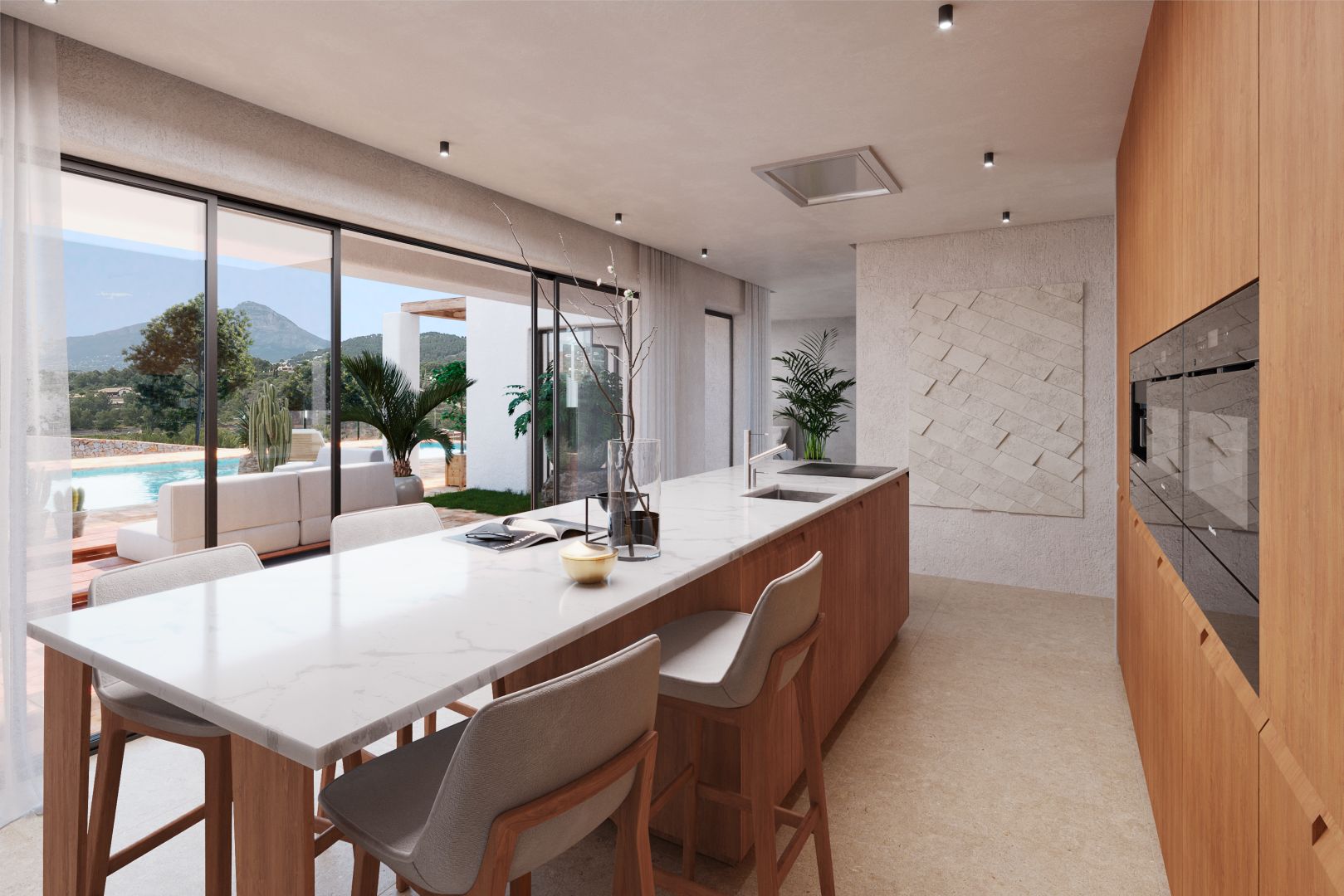 Luxury Living Unveiled: Opulenta villa mediterránea con vistas espectaculares