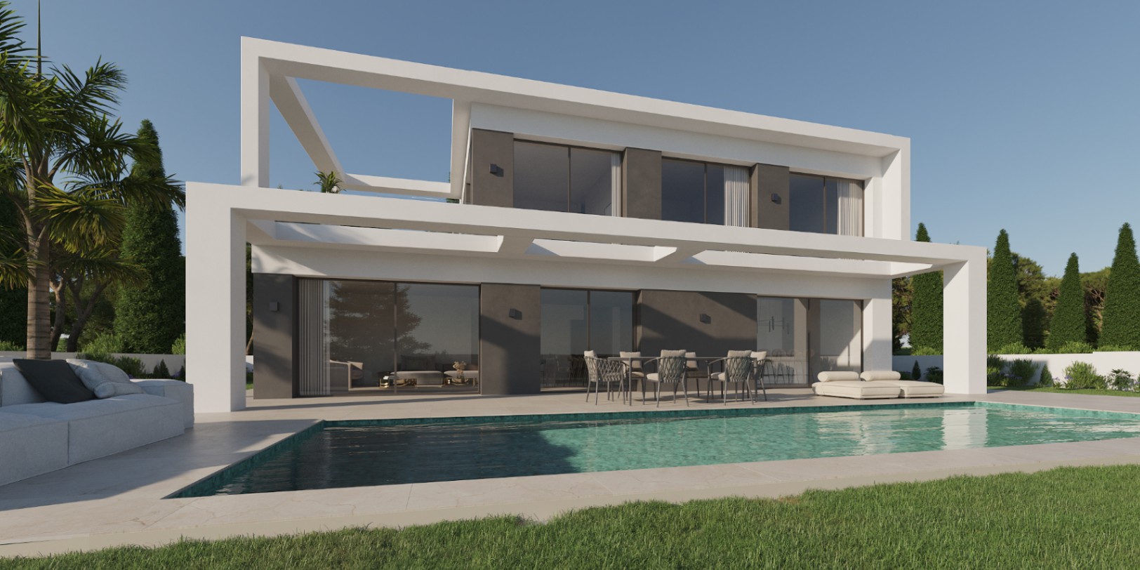 Exquisita villa de lujo en Jávea: diseño moderno cerca de los mejores colegios internacionales