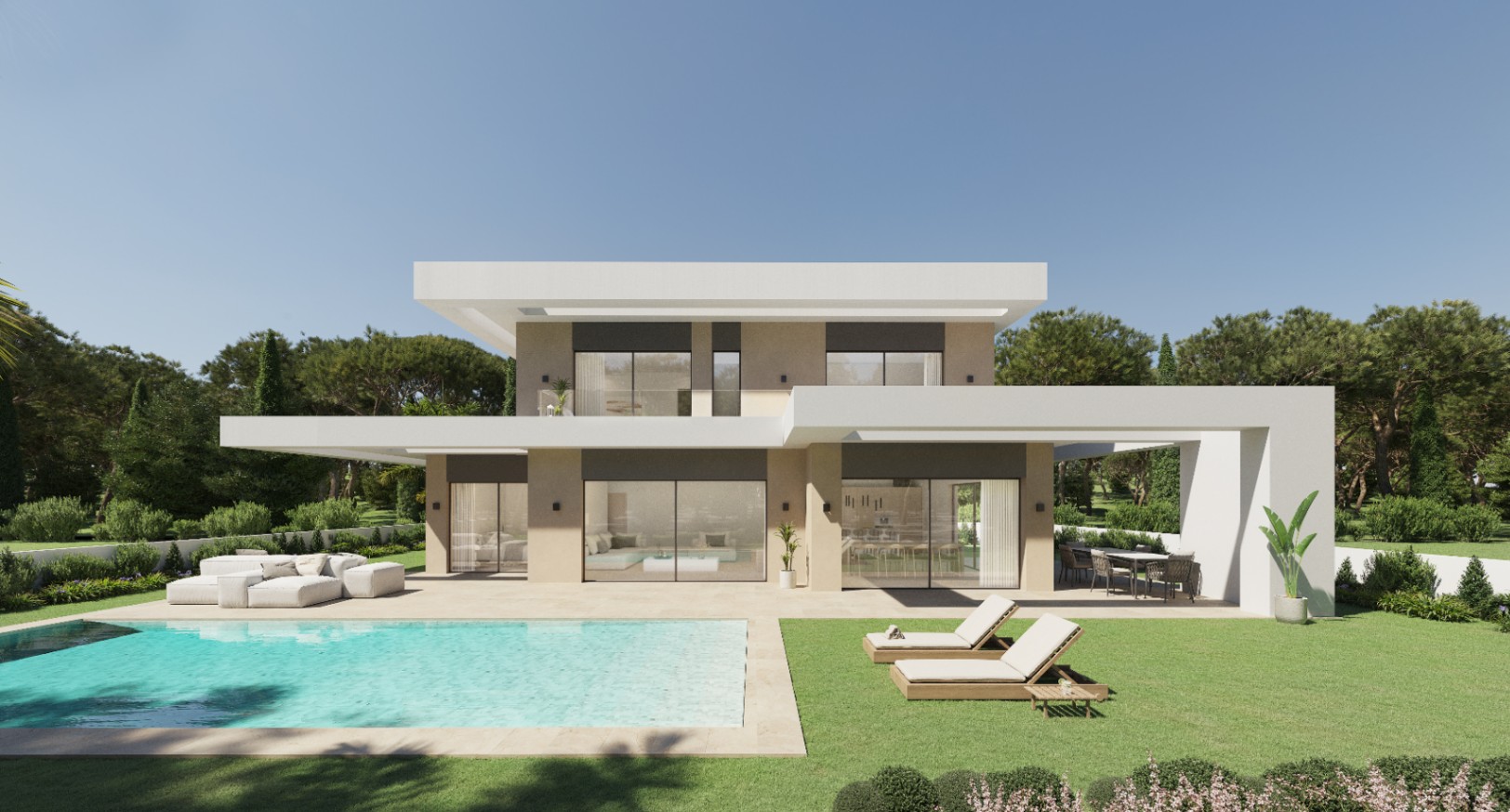 UN PROYECTO DE DISEÑO CONTEMPORÁNEO EN UNA UBICACIÓN PRIVILEGIADA EN JÁVEA, CERCA DE PLAYAS Y SERVICIOS