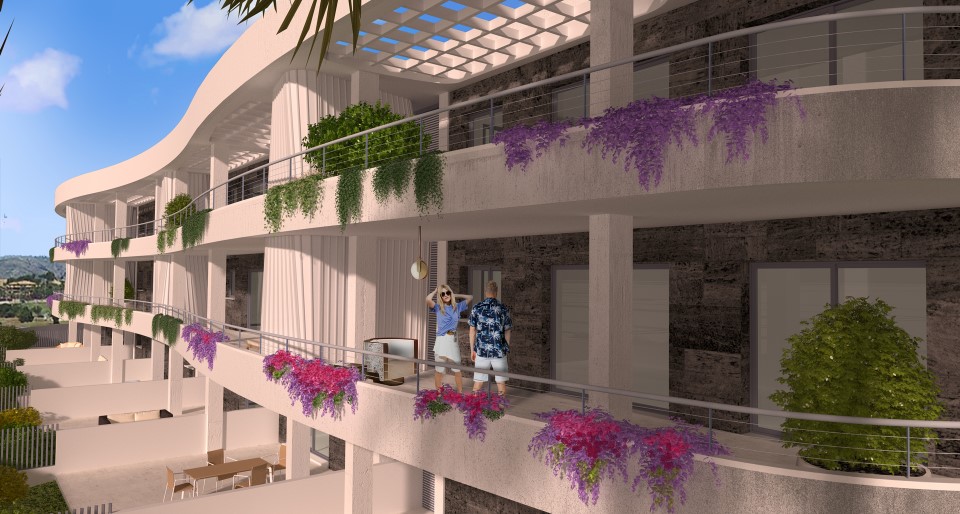 Apartamentos de lujo en Javea a 5 min de la playa del Arenal