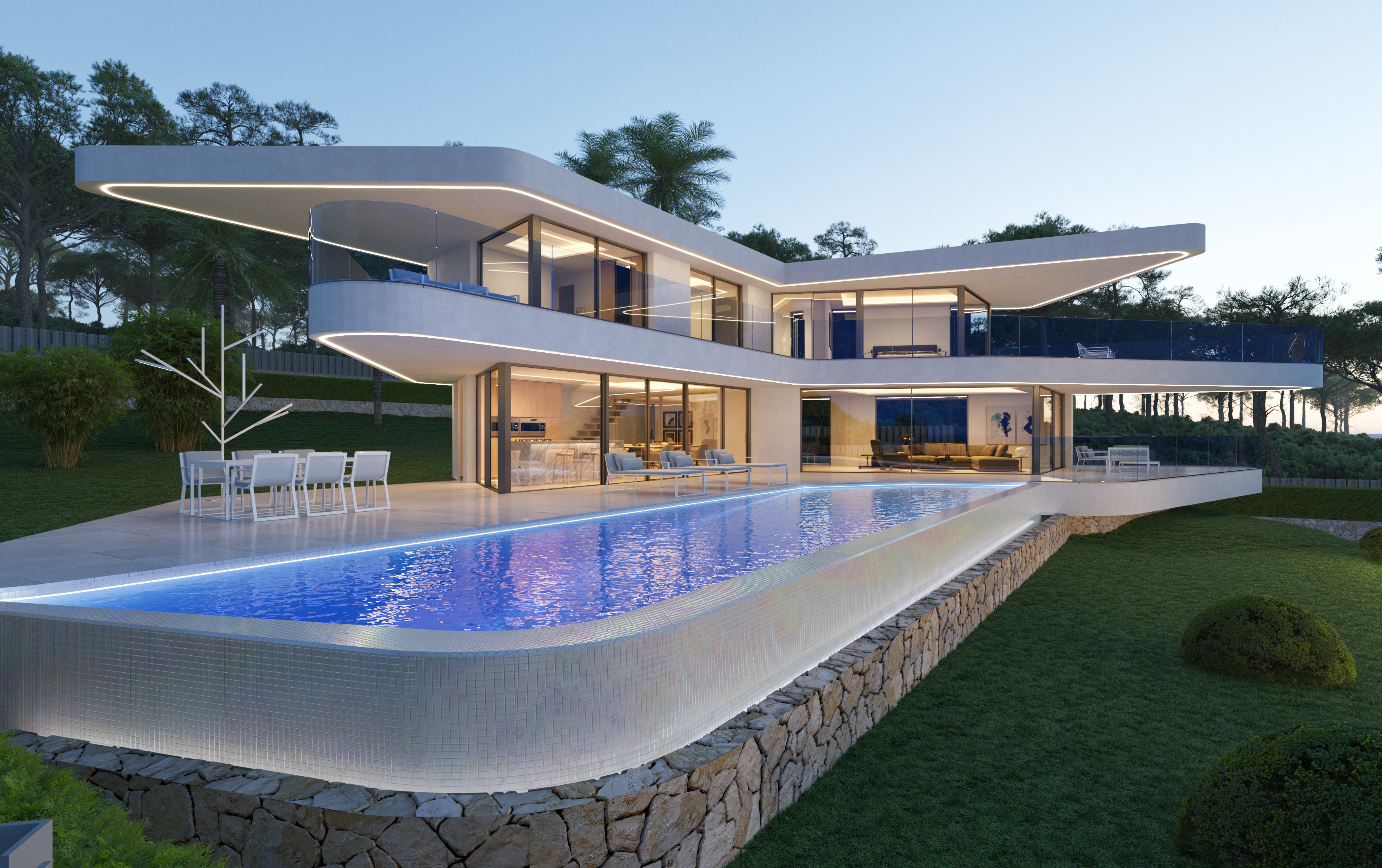 Villa de lujo con SPA privado con vistas al mar