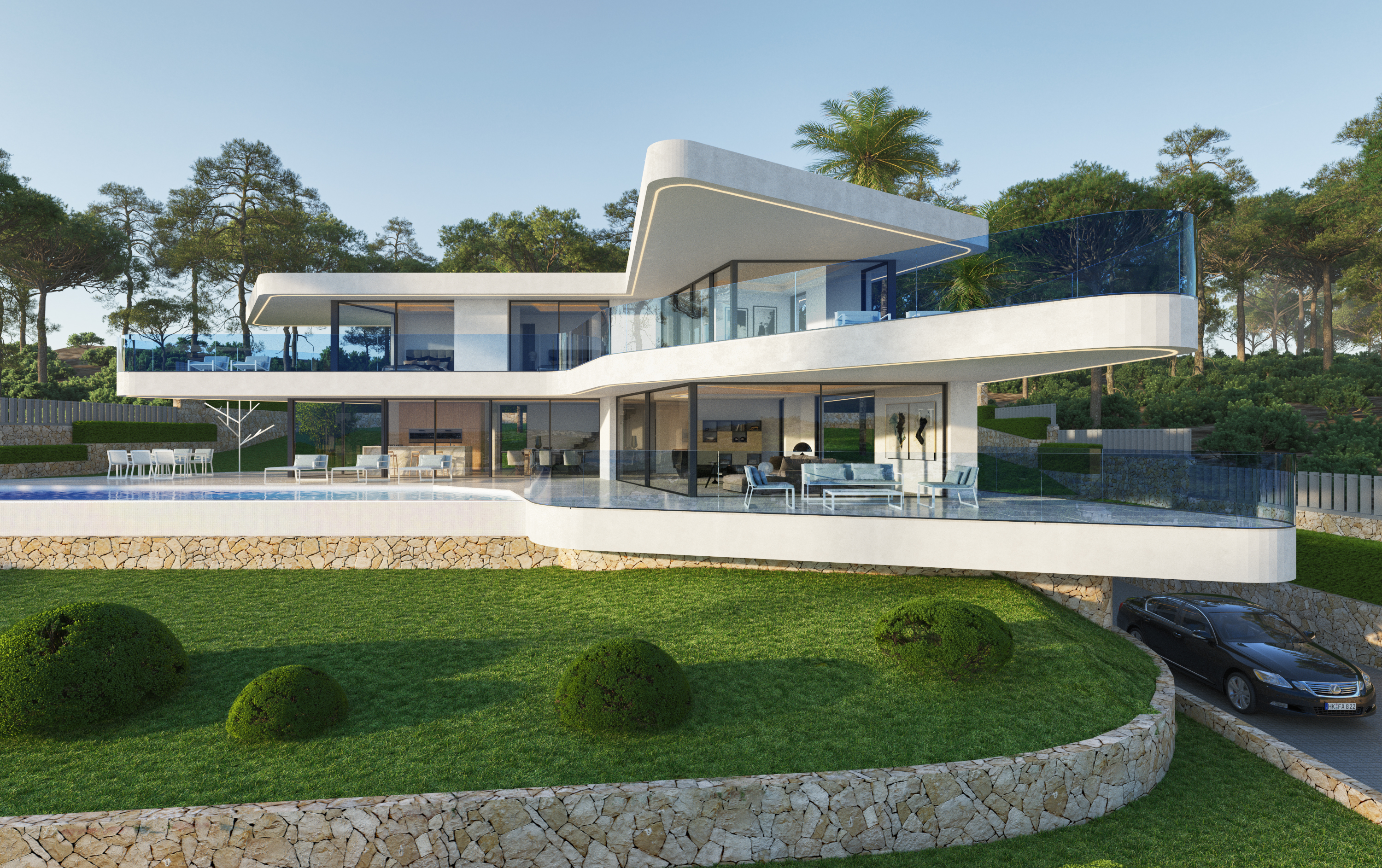Villa de lujo con SPA privado con vistas al mar
