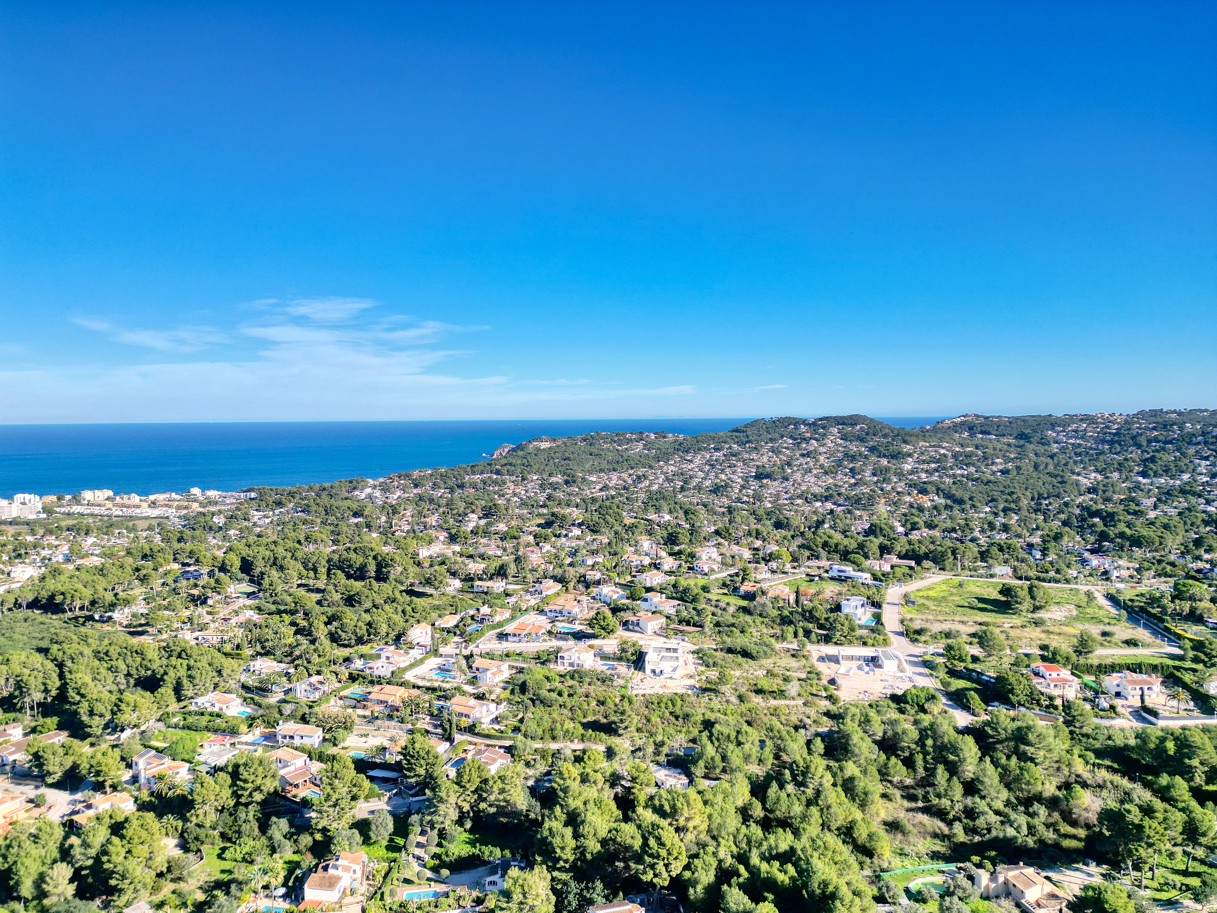 Parcelas Urbanas con Vista al Mar para Villas de Lujo en Villes del Vent, Jávea – Oportunidad de Inversión Premium