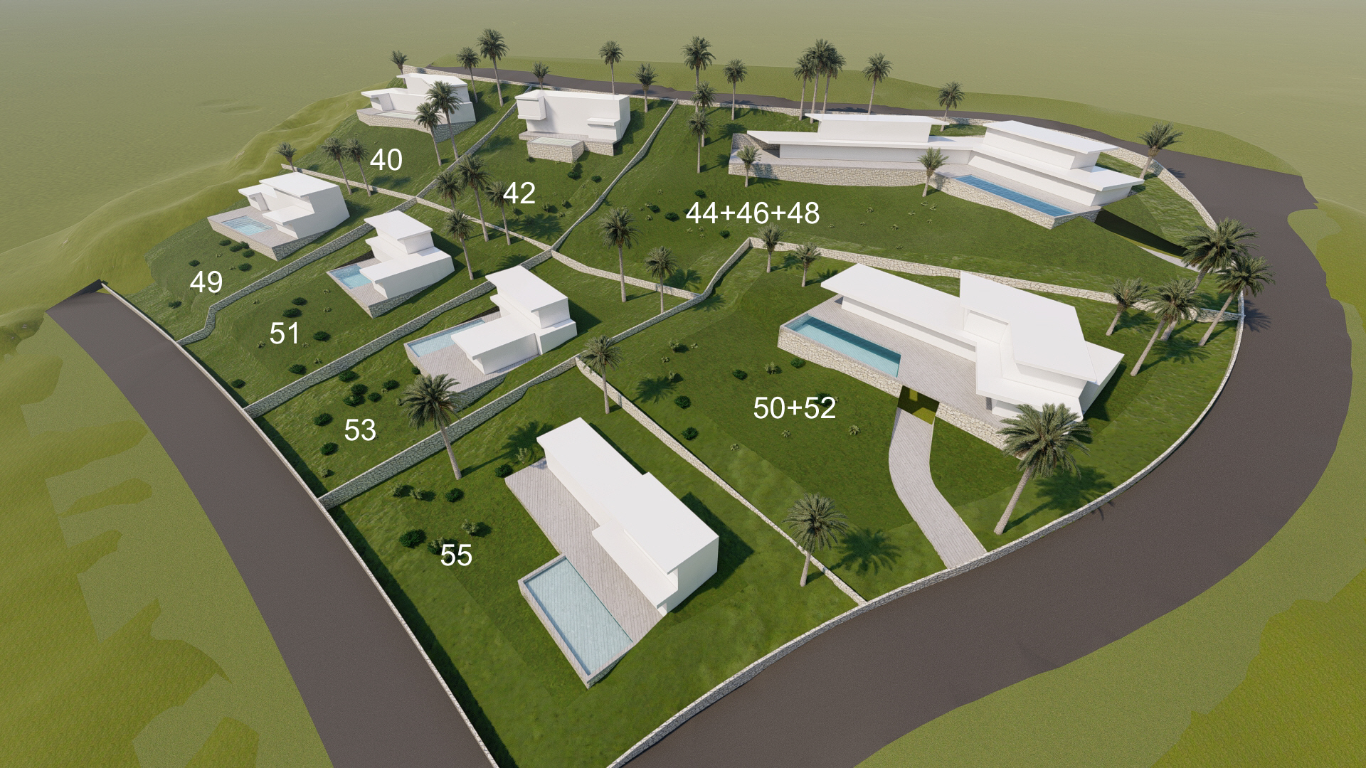 Parcelas Urbanas con Vista al Mar para Villas de Lujo en Villes del Vent, Jávea – Oportunidad de Inversión Premium